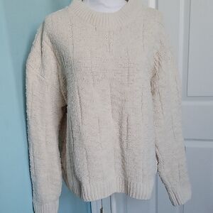 Chunky Creme Sweater